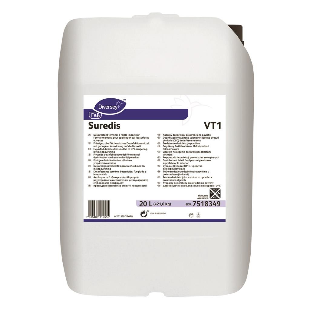 Dezinfectant suprafete SUREDIS  Diversey  22 kg